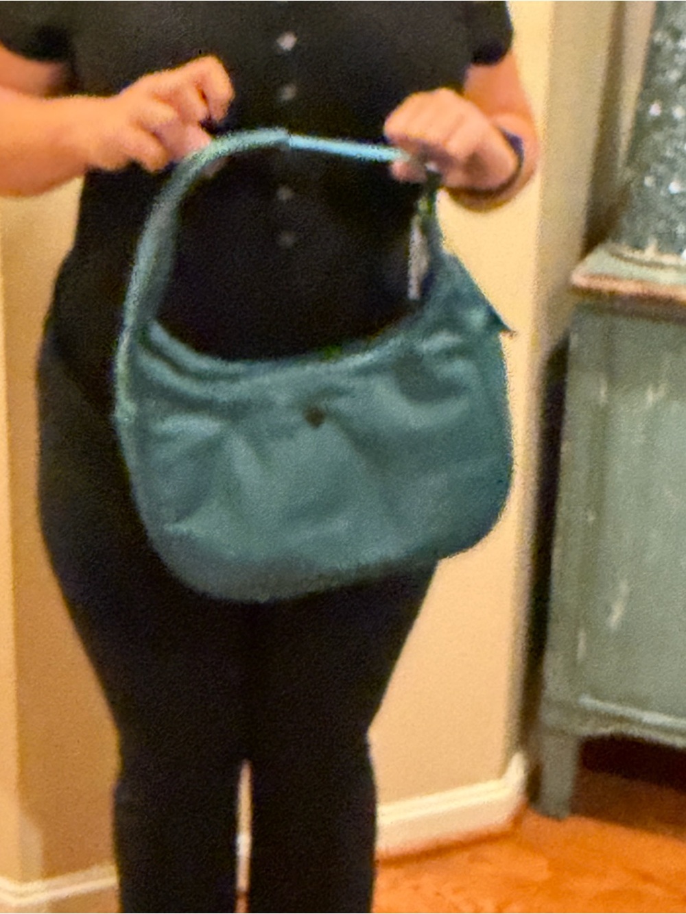 lululemon athletica Teal Shoulder Hobo Bag